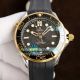 Omega Seamaster Diver 300M James Bond Replica Watch 2-Tone Rose Gold Watch (1)_th.jpg